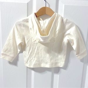 Jumping Beans Infant Hoodie / Size 6 Months / Cream color / NWOT
